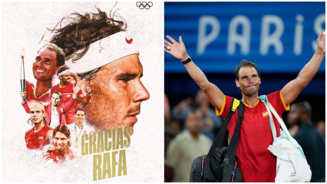 El mensaje de los Juegos Olímpicos a Rafa Nadal.