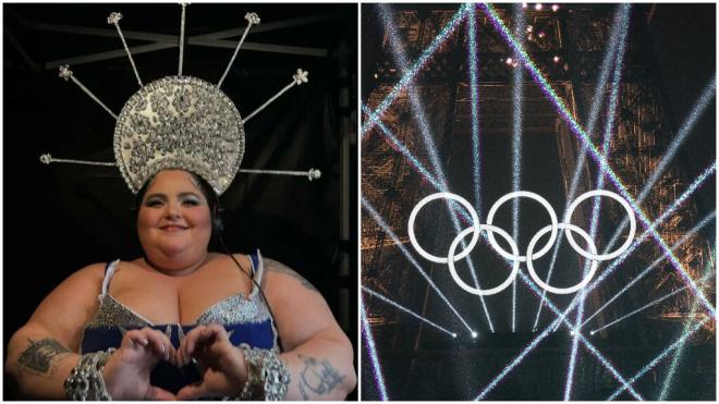 La DJ Barbara Butch, en la ceremonia inaugural (RR.SS y EuropaPress)