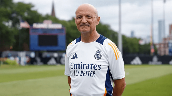 Antonio Pintus, con el Real Madrid (Foto: RM).