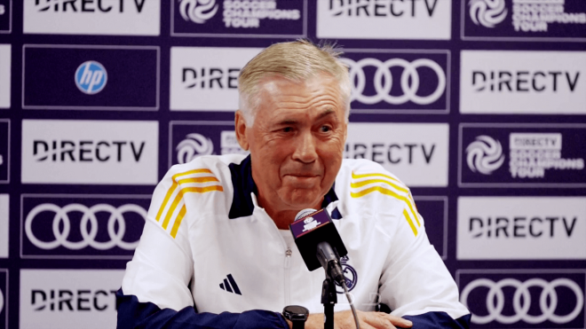 Ancelotti confirma que no quiere más fichajes para el Real Madrid (Real Madrid)