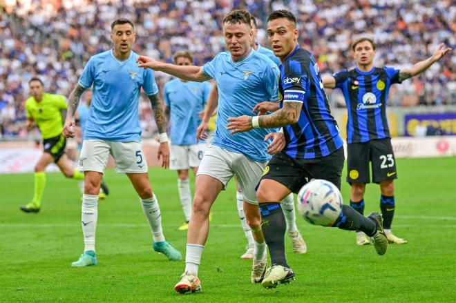 Lautaro Martínez, durante la pasada temporada en el Inter de Milán (foto: Cordon Press).