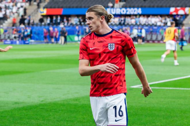 Conor Gallagher, con Inglaterra durante la Eurocopa (Foto: Cordon Press).