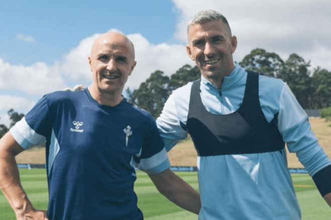 Vicente Guaita con Edu Fernández (Foto: Instagram).