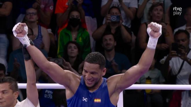 Emmanuel Reyes Pla celebra su triunfo en semifinales.