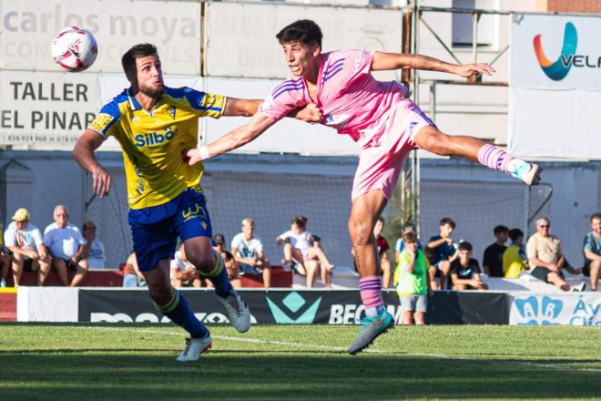 El Cádiz perdió por una jugada mal defendida (Foto: Recreativo de Huelva).