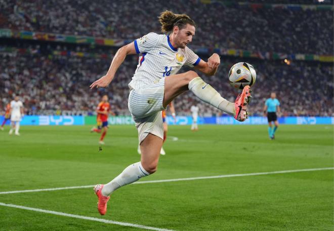 Rabiot, contra España en la Eurocopa (Foto: Cordon Press).