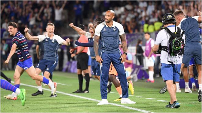 Thierry Henry pide perdón después de la tangana en el Francia-Argentina (Cordon Press)