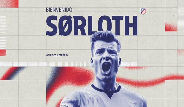 Sorloth, nuevo jugador del Atlético (Foto: ATM).