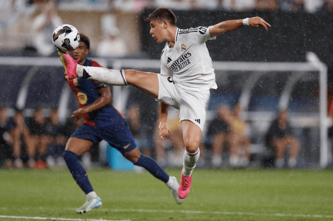 Arda Güler, en el Clásico de pretemporada (Foto: RM).