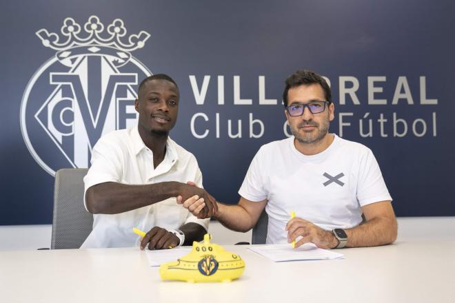 Nicolás Pépé, nuevo jugador del Villarreal (Foto: VCF).