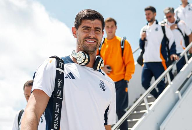 Thibaut Courtois, en la pretemporada del Real Madrid (Foto: RM).