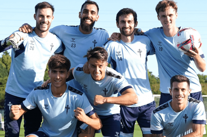 Entrenamiento del Celta (Foto: RC Celta).