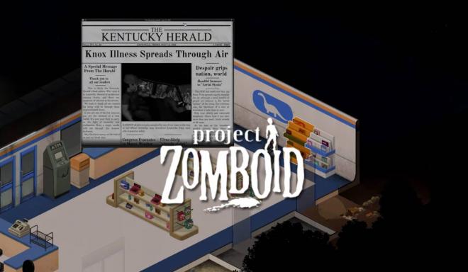 La 42 de Project Zomboid tendrá periódicos interactivos reales