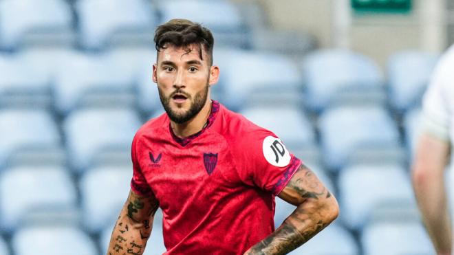 Gudelj, en un partido de pretemporada ante el Fulham (Foto: SFC).