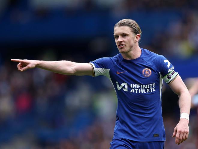 Conor Gallaguer, en un partido con el Chelsea (Foto: Cordon Press).