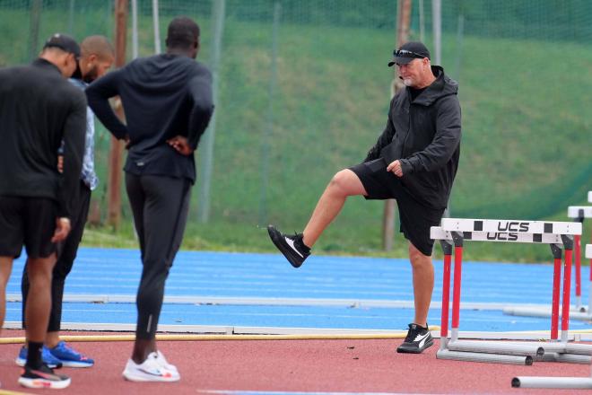 Rana Reider entrenando a varios deportistas de élite (Cordon Press)