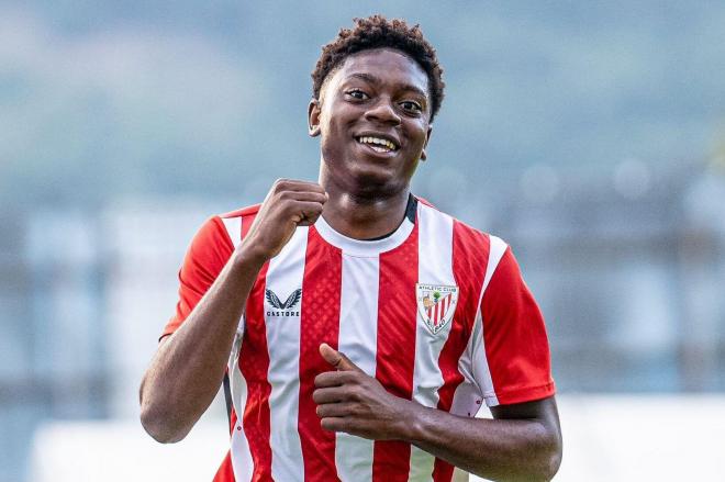 El gol va unido a Álvaro Djaló, pero el fichado atacante es baja en este debut liguero del equipo de Ernesto Valverde (Foto: Athletic Club).