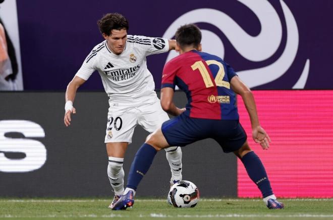 Fran García, en el Clásico de pretemporada (Foto: RM).