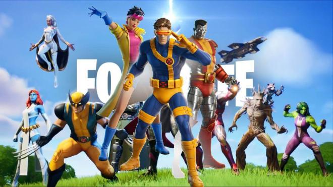 Las nuevas skins de los X-Men en Fortnite