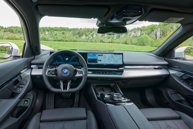 Interior del BMW Serie 5 Touring.