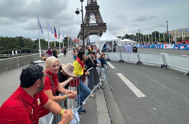 La consejera de Cultura y Deporte de la Junta de Andalucía, Patricia del Pozo, en París.