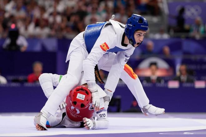 Adrián Vicente, en los JJOO de París 2024 (Foto: COE).