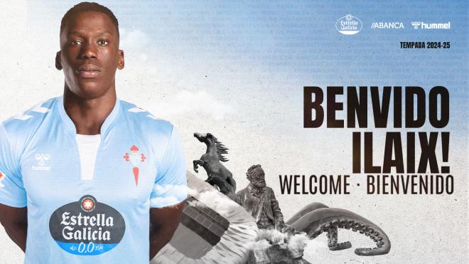 Ilaix Moriba, fichaje del Celta (Foto: RC Celta).