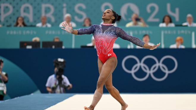 Simone Biles, compitiendo en los JJOO (EuropaPress)