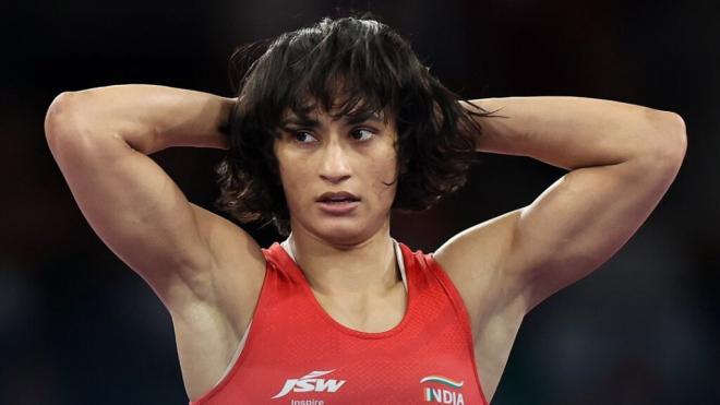 Vinesh Phogat, descalificada de los Juegos Olímpicos por pesar 100 gramos de más (Fuente: RRSS)