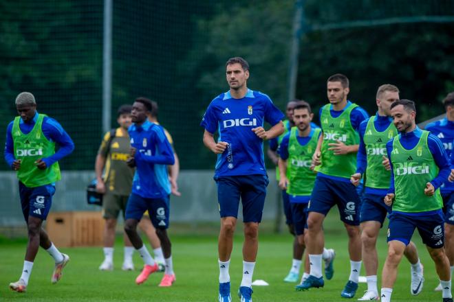 Entrenamiento del Real Oviedo (Foto: Real Oviedo).