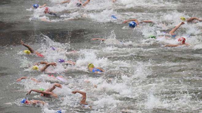 Triatlón en el Sena en los Juegos Olímpicos (RR.SS)