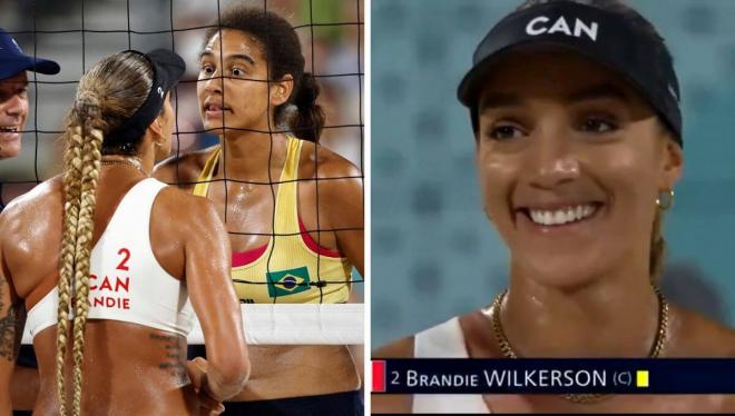 Ana Patricia y Brandie Wilkerson, de la pelea a las risas en la final de vóley playa.