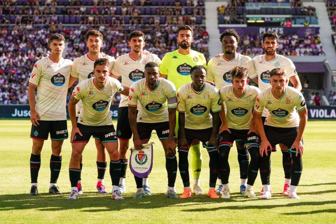 Once del Pucela ante el Toulouse (Foto: Real Valladolid).