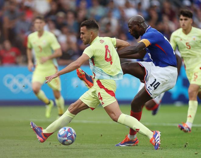 Eric García, durante los Juegos Olímpicos (Foto: Cordon Press).