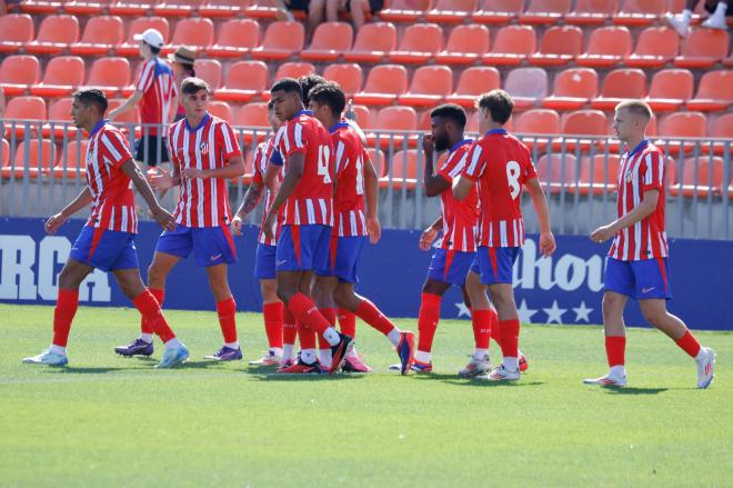 El Atlético jugó con el B un amistoso ante el Zamora (Foto: ATM).