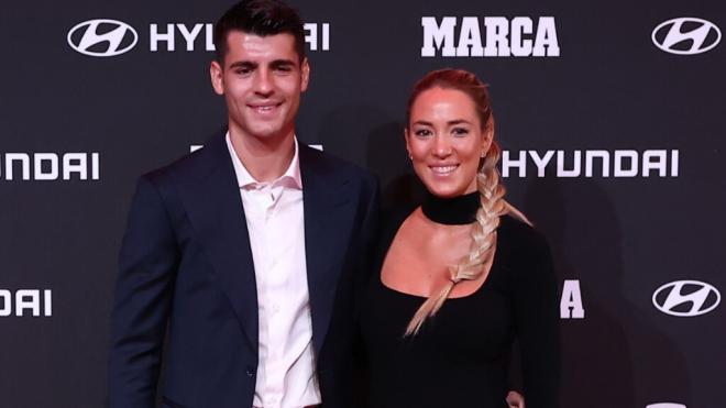 Álvaro Morata y Alice Campello (Europa Press)