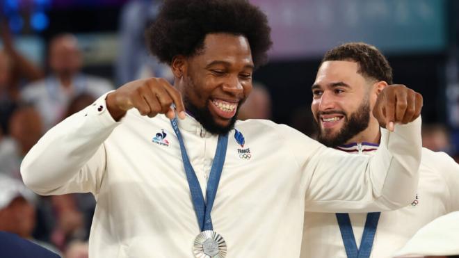 Guerschon Yabusele, con la medalla de plata en los JJOO (CordonPress)