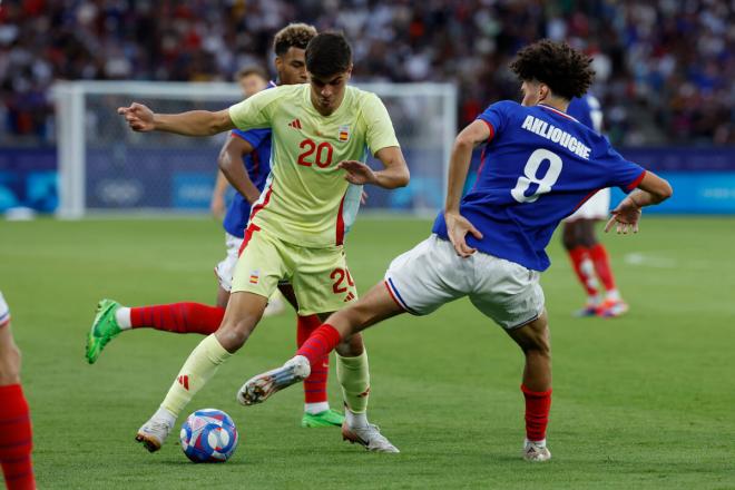 Juanlu, en la final de los Juegos Olímpicos (Foto: EFE).