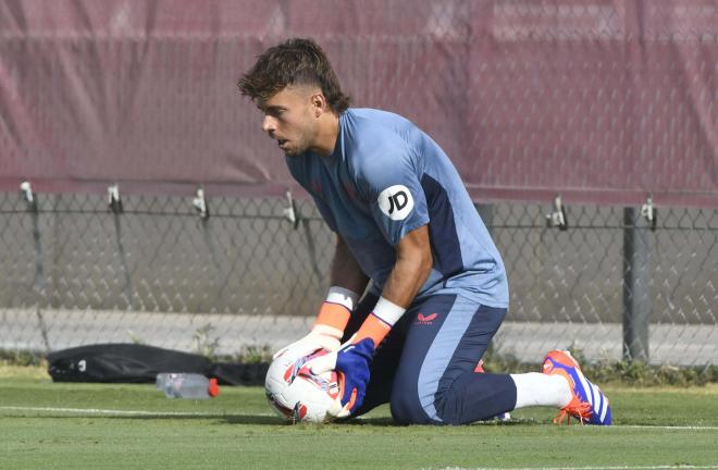 Álvaro Fernández, en un entrenamiento (Foto: Kiko Hurtado).