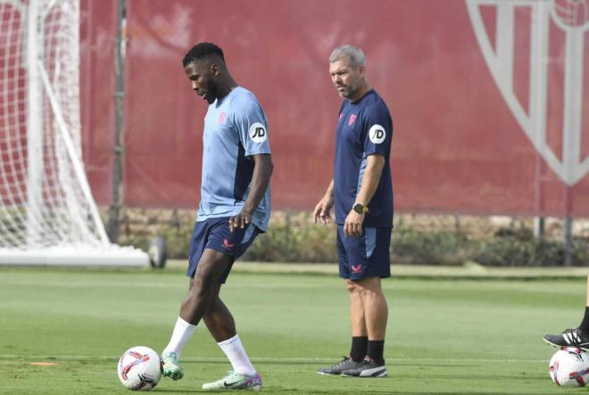 Kelechi Iheanacho, delantero del Sevilla FC (foto: Kiko Hurtado).