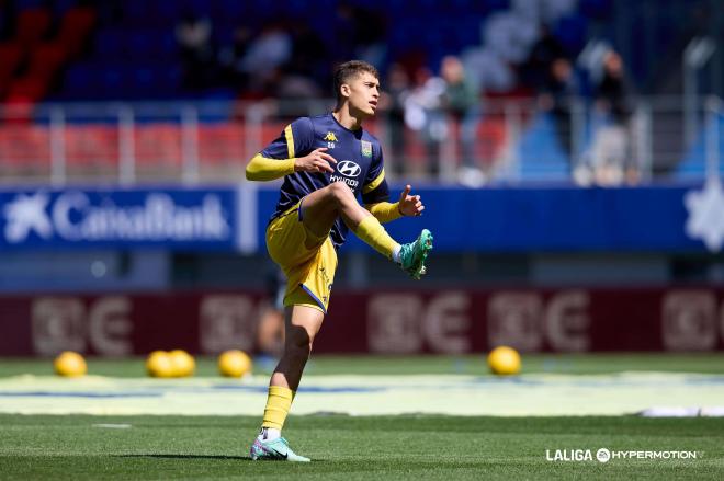 Iago López, con el Alcorcón (Foto: LALIGA).