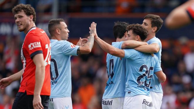 Iago Aspas celebra un gol en pretemporada (Foto: RC Celta).