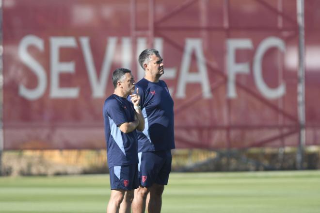 García Pimienta, entrenador del Sevilla FC (Foto: Kiko Hurtado).