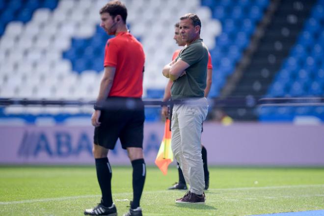 Javi Calleja, en el Teresa Herrera (Foto: Real Oviedo).