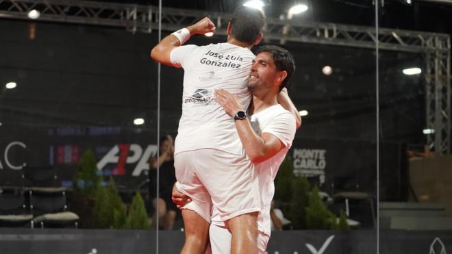 José Luis González y Antonio Luque, en el A1 Marbella Master (@A1PadelOfficial)