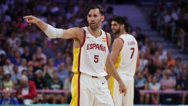 Rudy Fernández, con la Selección Española (EuropaPress)