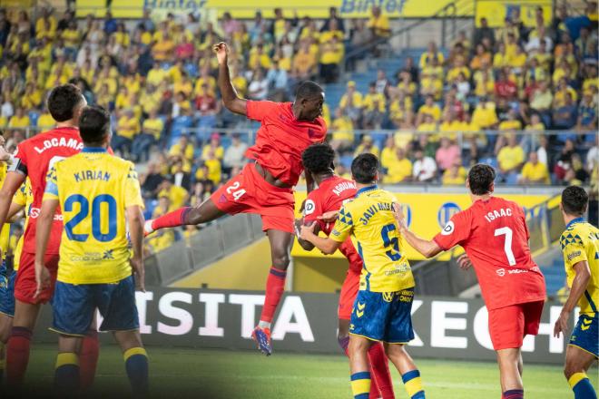 Nianzou, ante Las Palmas (Foto: Cordon Press).