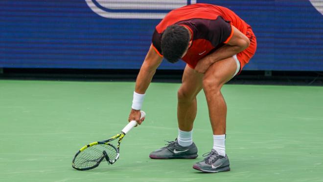 Carlos Alcaraz en el ATP MAsters 1.000 de Cincinnati (Foto: Cordon Press)