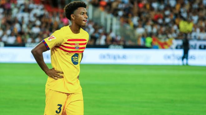 Balde, en Mestalla en la Jornada 1 (Foto: Europa Press)