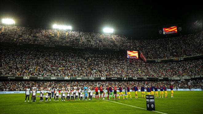 Mestalla ante el Barcelona